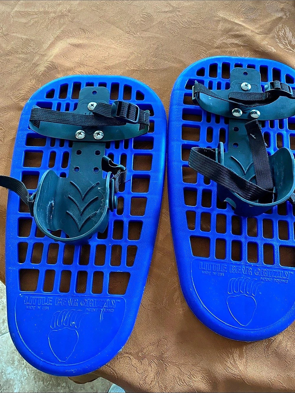 Little Bear Grizzly Kids Blue & Black Sandals